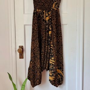 Boho harem pants from India.